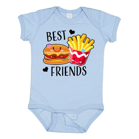 

Inktastic Best Friends Burger and Fries Gift Baby Boy or Baby Girl Bodysuit