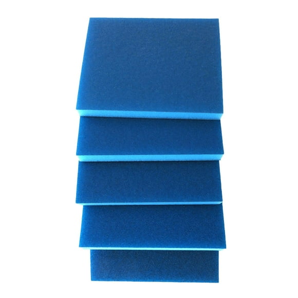 KLKCMS Dry and Wet Sponge Sandpaper 100x120x13mm 5 Different Sanding Pads Sanding Block