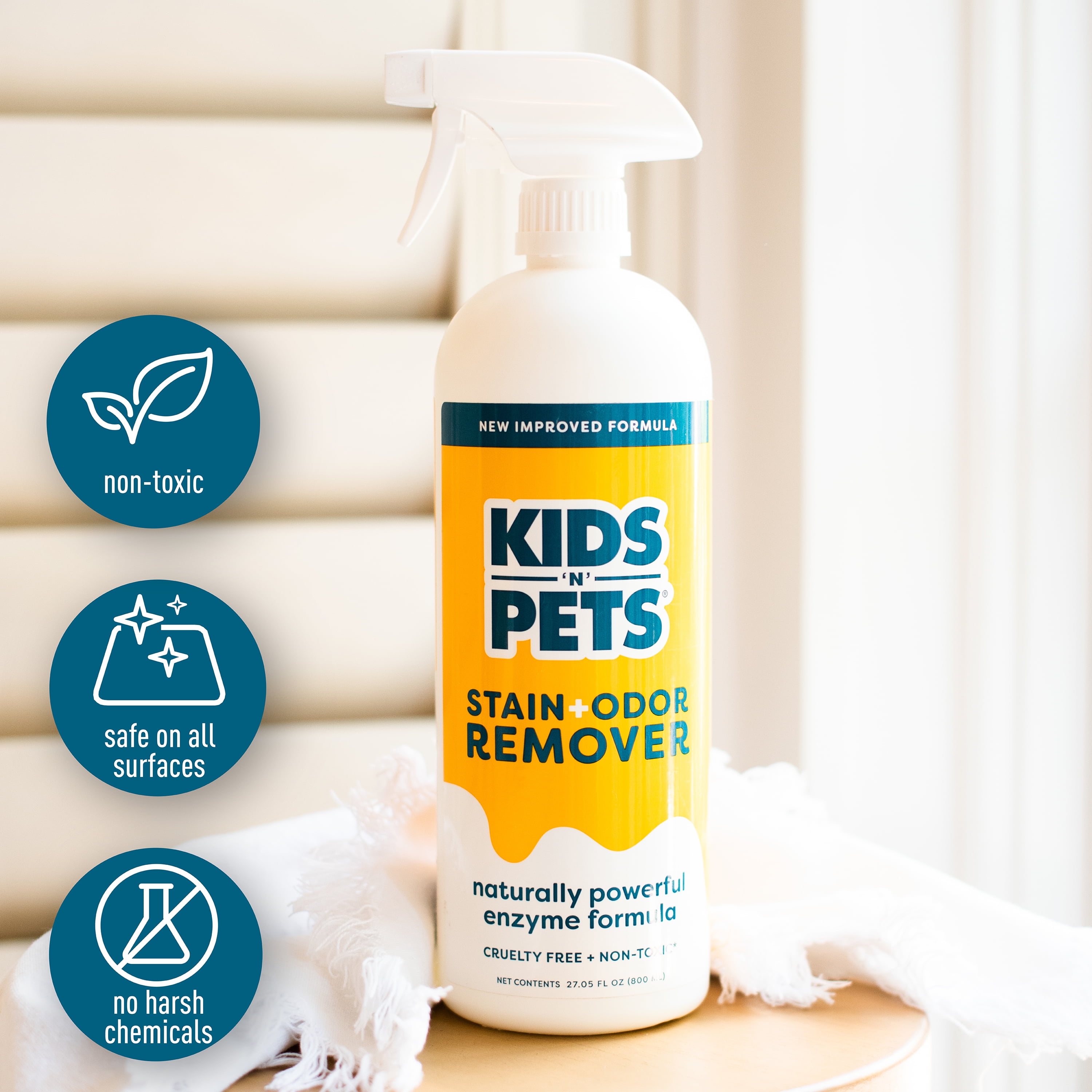 Kids ‘N’ Pets All-Purpose Stain & Odor Remover Spray, 27oz