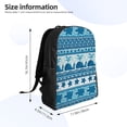thumbnail image 4 of Fuzoiu Sea Underwater Animals Print Laptop Backpack,Work Business Backpacks, Large Capacity Nurse Bag College Bookbag for School, Waterproof Casual Daypack for Travel, 4 of 8