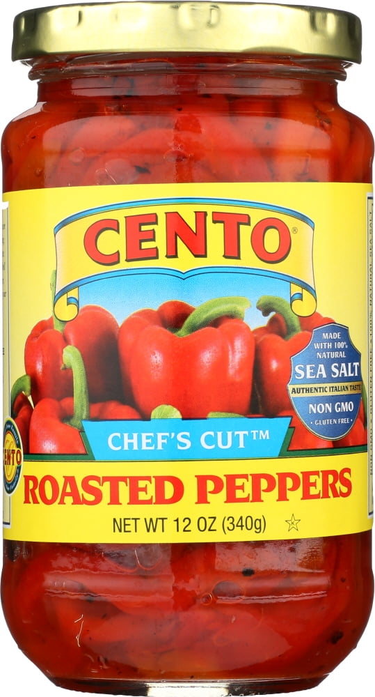 Cento Chef's Cut Roasted Peppers, 12 oz