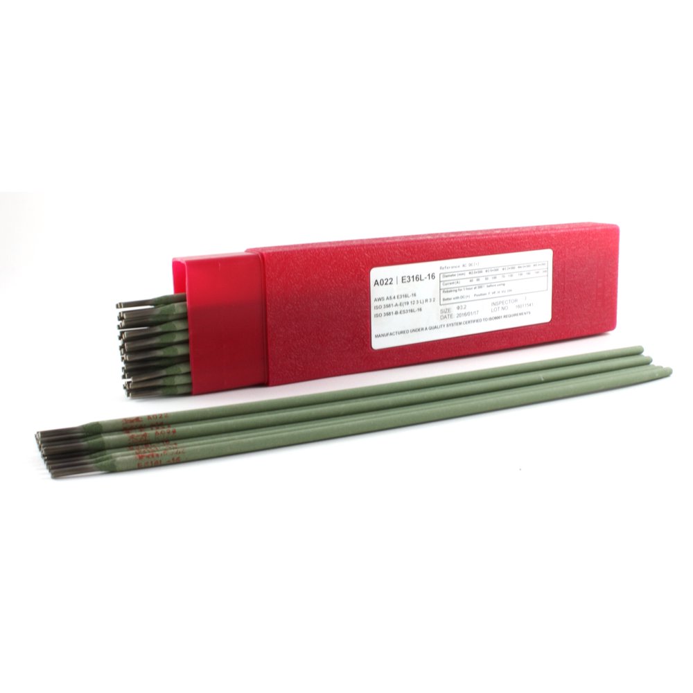E316L16 Stainless Steel Welding Electrode 14" x 1/8" (4.4 LB
