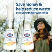 Clorox Disinfectant Mist Refill, Multi-Surface Spray, Eucalyptus Peppermint, 16 fl oz