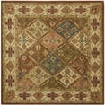 thumbnail image 5 of SAFAVIEH Heritage Abbey Traditional Wool Area Rug, Beige, 2' x 3', 5 of 10