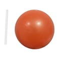 thumbnail image 2 of Pelota de pilates pequeña, gruesa y antideslizante, ideal para gimnasia y fitness. Naranja, 2 of 9