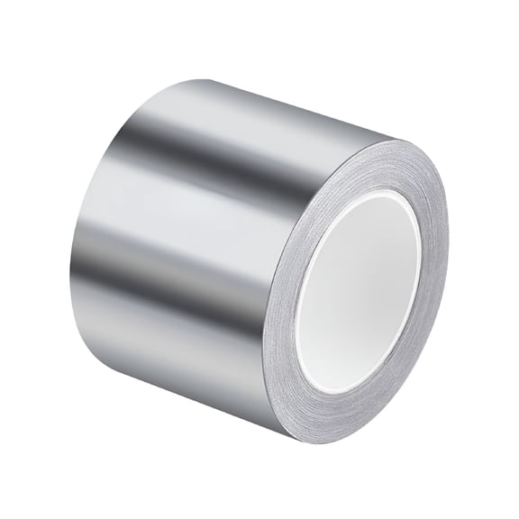 ICERUN Aluminum Foil Tape,1.8 inch x 32.8 Feet Multi-Purpose Silver Adhesive Metal Tape for Repairs,Ducts,Insulation