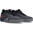 thumbnail image 4 of Under Armour Men's UA TriBase Reign 6 Q1 Track Shoes Gray Void/Pitch Gray/Rush Red - 3027352-400, 4 of 5