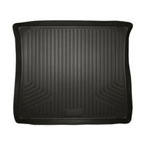 Husky Liners 29931 Weatherbeater Cargo Liner Fits 2013-2018 Hyundai Santa Fe All Models Exc Sport, 2019 Santa Fe XL w/ 2nd Row Bench Seat Black