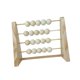 thumbnail image 1 of Ábaco de madera para niños, marco de conteo de matemáticas, suma y resta. Blanco, 1 of 8