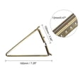 thumbnail image 2 of Uxcell Metal Purse Frames, 7.3" 4Pack Kiss Lock Clasp Frame for Coin Bags Sewing DIY, Bronze, 2 of 6