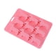 thumbnail image 5 of Molde de silicona para cubitos de hielo con forma de perro, color rosa, 5 of 6