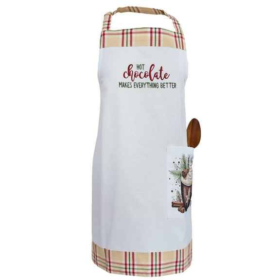Park Designs Down Home Holiday Adult Beige Apron