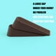 thumbnail image 4 of Tope De Puerta De Oficina Antideslizante De Goma Cuña Protector De Color Café 4Pcs, 4 of 6
