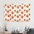 thumbnail image 2 of Gaeub Popcorn Print Tapestry Wall Hanging(60x40 inches),Tapestry Home Decor,Wall Art for Living Room Bedroom Home Decor, 2 of 8