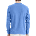 thumbnail image 5 of Hanes Men's Essential-T Long Sleeve T-Shirt, 3-Pack Comfortable Crew Neck Carolina Blue Bulk Tee L, 5 of 5