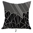 thumbnail image 2 of Funda de Almohada Ganfancp Toss Almohada Cierre Cremallera Oculta Decorativa J, 2 of 2