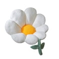 thumbnail image 1 of Injueey Cojín de asiento Cojín de sofá Cojines de silla Accesorios para el hogar Suavidad de estudiante En forma de flor borrosa Mirada linda Decoración del hogar Flor blanca Injueey HA084465-02, 1 of 6