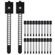 thumbnail image 1 of IFANLANDOR 25Ud Clips Ajustables Para Gestión De Cables Negros Perfectos Para Escritorio Y Uso En Casa, 1 of 5