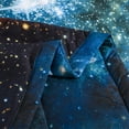 thumbnail image 5 of ANMINY Galaxies Comforter Set Reversible Quilt Sky Outer Space Bedding Twin, Blue, 5 of 8
