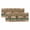 seaweed green, variant on 2 Pack Valances for Windows 42 x 12 Inch, Western Texas Star Vintage Decorative Kitchen Curtain Valance, Retro Farmhouse Yellow Brown Wooden Rod Pocket Short Curtains Window Treatment for Bathroom