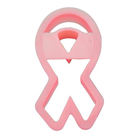 Fox Run Plastic Pink Ribbon Cookie Cutter Breast Cancer ...