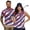 250 Years USA, variant on Matching Couple Outfits Fashion Sleeveless Golf Shirt for Women 250 Years USA Tennis Tank Tops Men Running Shirt with Collar Sports Athletic Shirts, Women's XL