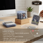 Cardboard Gold: Perfect Fit Sleeves for 3x4 Toploaders (20pt to 60pt)