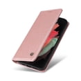 thumbnail image 4 of Funda para Samsung Galaxy S21 Ultra Estuche de Cuero PU Tipo Cartera con Ranuras para Tarjetas y Cierre Magnético, 4 of 5