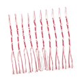 thumbnail image 4 of Juego de 10 piezas de tzitzit judíos , hilo del Mesías, chal de oración versátil, accesorios para suéteres, manualidades, pantalones y Rosa Blanco, 4 of 8