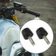 thumbnail image 3 of Extremos de Barra de Motocicleta de Aleación de Aluminio, Puños de Manillar, Tapones, Extremo de Manillar para Scrambler, Accesorios Negro DYNWAVEMX enchufe del manillar de la motocicleta, 3 of 8