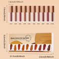 thumbnail image 3 of 10 Pack Matte Velvet Air Lip Stain Set Long Lasting Transfer Proof Blurring Soft Matte Finish Ideal For Daily Makeup And Special Occasions, 3 of 8