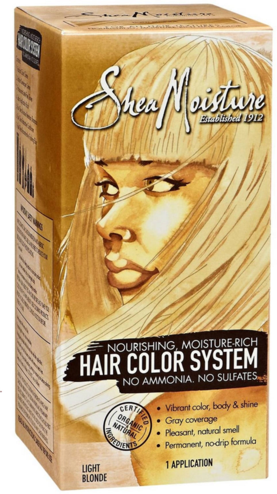 Shea Moisture Light Blonde Hair Color Walmart Com Walmart Com