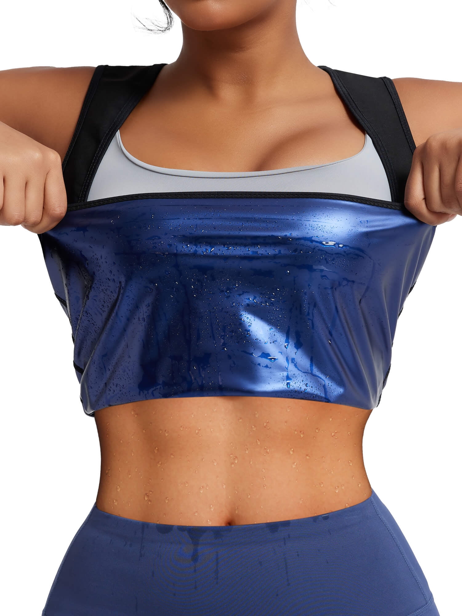 SaunaFX Women's Slimming Neoprene Sauna Vest, Antimicrobial