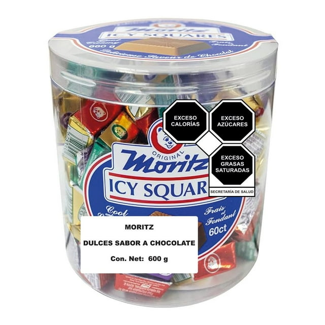 Chocolate Moritz Cuadrados helados 600g