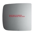 thumbnail image 3 of Fits 10-15 Ram 1500, 2500, 3500, 4500 Left Driver Upper Tow Mirror Glass Lens w/Adhesive USA non heated, 3 of 6