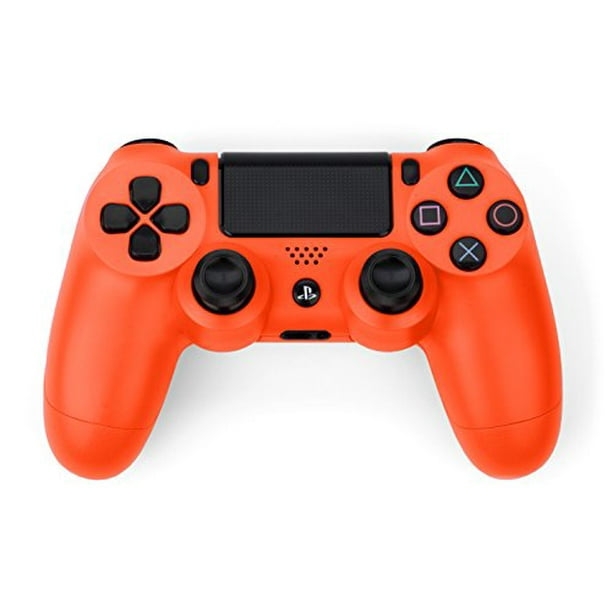 Tnti T 3 Custom Orange Playstation 4 Dualshock Wireless Controller Walmart Com Walmart Com