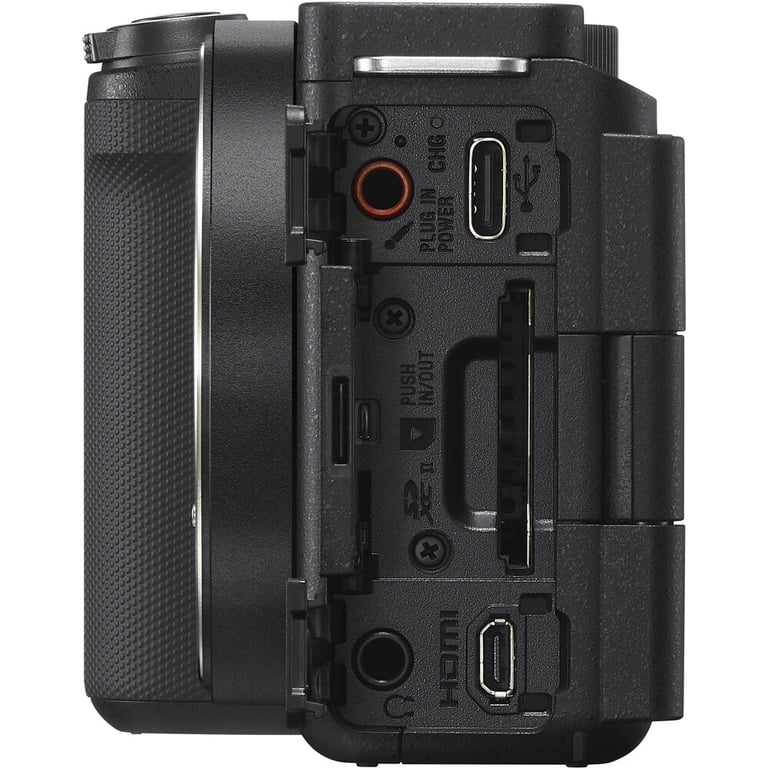 Sony ZV-E10 II Mirrorless Camera (Body Only) + 64GB Memory, LED