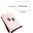 thumbnail image 2 of Highly Absorbent Dog Cat Towels, Quick Drying & Extra-Soft Comfortable Microfiber Bathing Towel, for Medium Large Pets, 31.5 x 15.7 in, 2 of 8