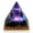 Amethyst+obsidian-a, variant on Orgone Pyramid for Positive Energy, Amethyst&Obsidian Healing Crystal Pyramids for Reduce Stress Chakra Reiki Healing Meditation Attracts Lucky and Success