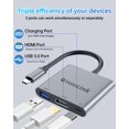 thumbnail image 2 of Adaptador USB-C a HDMI VeloLink 4K 100W PD Hub USB 3.0, 2 of 9