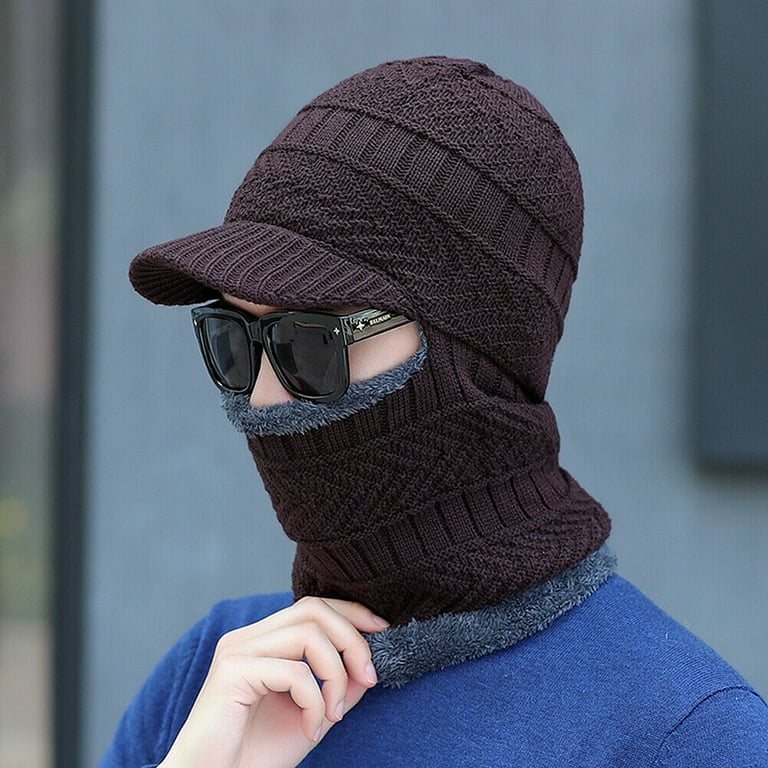 帽子 VALLAD BEANIE CAP BLK/NVY HESHENG Unisex Balaclava Beanie Hat Motorcycle Cycling Hood