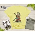 thumbnail image 3 of Green Frog Toad Animal Sitting on Mushrooms Playing Music T-Shirt Frog Lover Shirt Frog And Toad Mushroom Shirt Frog Lover Animal Tshirt, 3 of 8