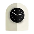 thumbnail image 1 of veasfak Non Ticking Small Clock Creative Analog Alarm Clock for Travel Desk Bedroom White, 1 of 9