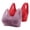 Red bras, variant on pimelu Bras for Women Push Up Bra for Women Full Coverage Seamless Full Figure Bras Elder 2pcs Front Closure Plus Size Comfort Wireless Compression Bralettes Plus Size Bra