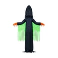 thumbnail image 6 of Way To Celebrate Inferno Pumpkin Reaper Airblown Yard Inflatable, Orange/Green/Black, approximately 20 ft, Halloween, 6 of 7