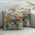 thumbnail image 3 of Qinduosi Wildflower Throw Pillow Covers Inch Set of Flowers Spring Decor Cushion Cover for Bedroom Sofa Living Room Couch Bench Outdoor, 3 of 5