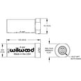 thumbnail image 5 of Wilwood 260-15366 Gold 4 PSI Residual Pressure Valve W/ Fittings, 5 of 6