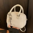 thumbnail image 2 of Sensational crossbody trend spring fashion simple 2025 small square versatile carrying Korean version bag new single shoulder hand, 2 of 11