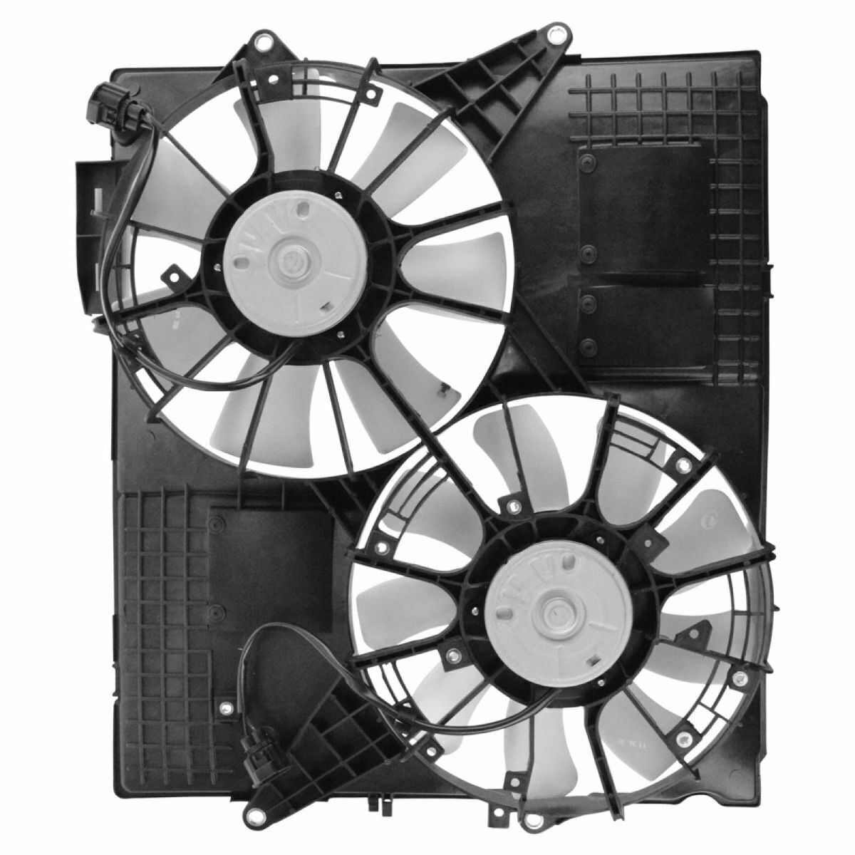 Radiator Dual Cooling Fan Assembly For 1014 Cadillac CTS V V 6.2L