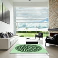 thumbnail image 6 of Ahgly Company Indoor Rectangle Patterned Medium Forest Green Area Rugs, 3' x 5', 6 of 6